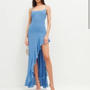 Reformation Sky Blue Maxi Dress